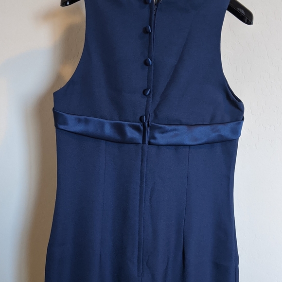 Prom / Cocktail / Evening Dress by Alyce Designs Floor Length Sexy Split - Picture 2 of 7